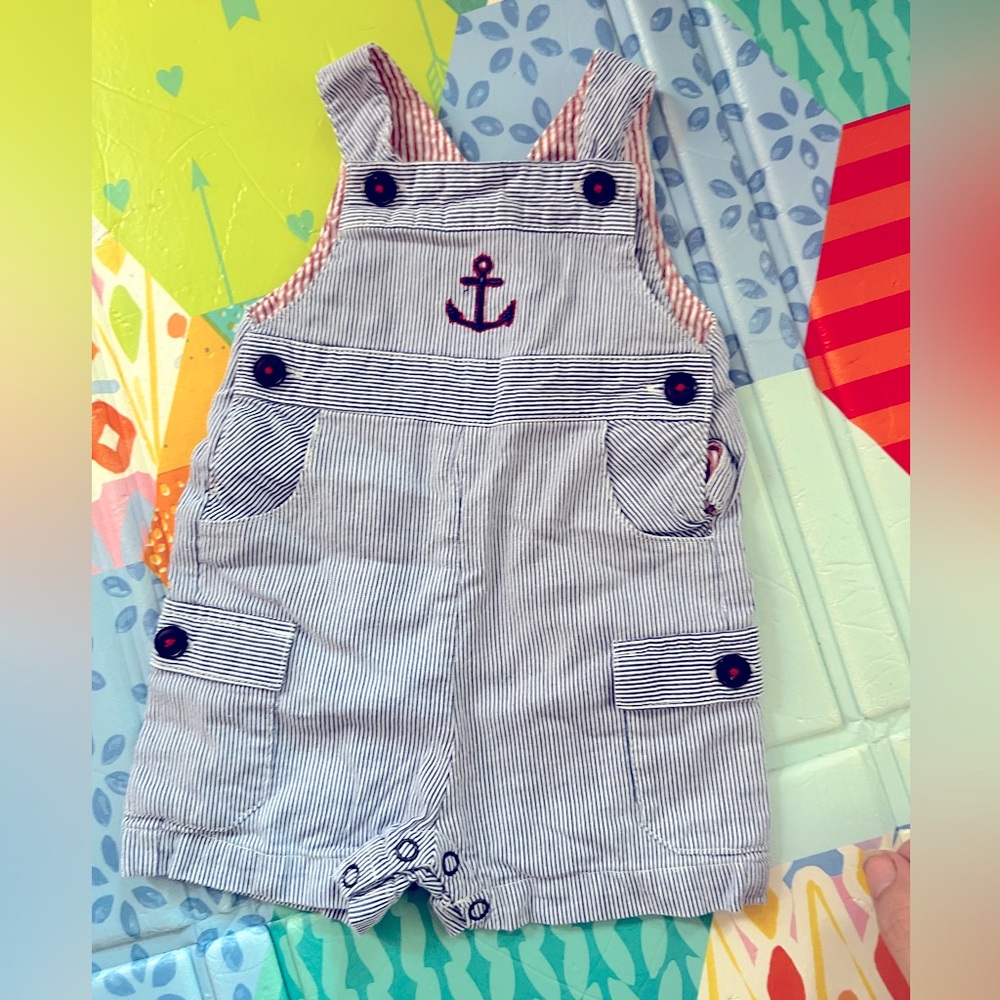Darcy Brown Nautical Overalls